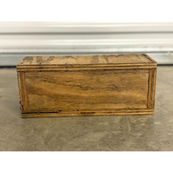 Vintage Small Wooden Child's Kid's Tool Box Flower Planter Vintage Home Decor - Picture 5 of 7